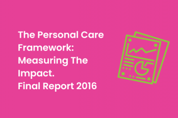 The Personal Care Framework: Measuring The Impact. Final Report 2016