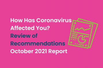 Front cover of Covid-19_Review of Recommendations Report