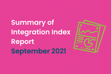 Cover of Summary of Integration Index Report - September 2021