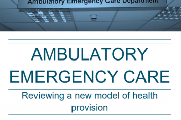 Front cover of Ambulatory Emergency Care report