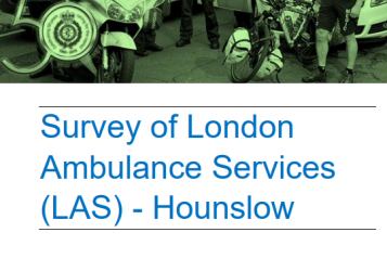 Survey of London Ambulance Services (LAS) - Hounslow - 2017 Report