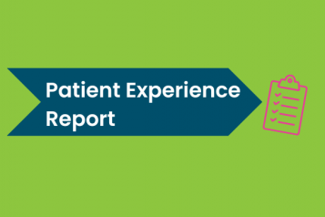 Patient Experience Report cover