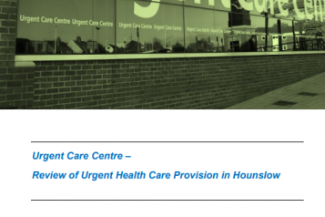Cover of Urgent Care Centre Review Report 2017