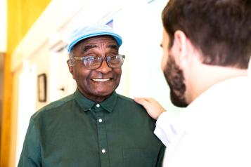 Smiling Older Black Man