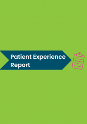 Patient Experience Report cover