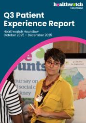 Q3 Patient Experience Report cover 