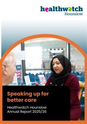 Healthwatch Hounslow Annual Report 2025-26